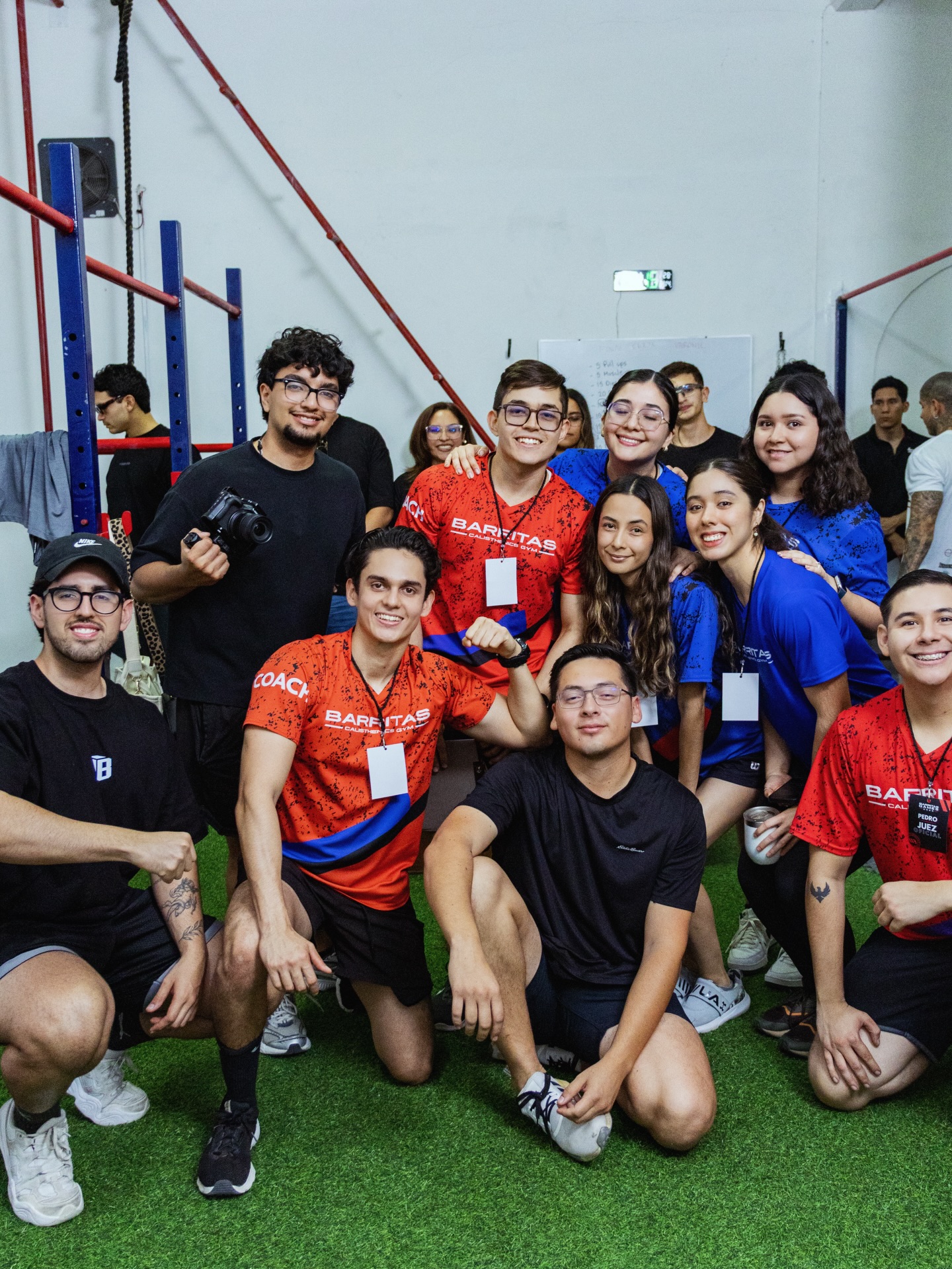 El equipo de Barritas Gym en los Barritas Games